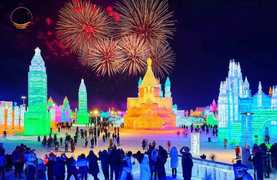 شهر یخی هاربین چین