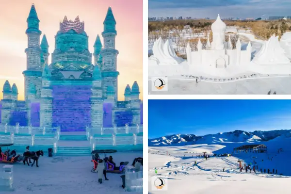 منطقه های یخ نوردی هاربین